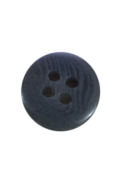 TB-HAKO  灰色雲石紋  1cm 恤衫紐扣  四眼塑料扣   正面照